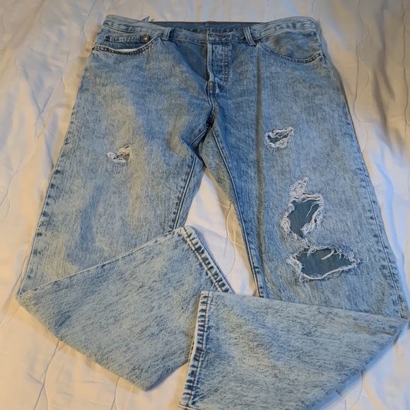 Levis acid wash straight leg jeans size 30 - Picture 1 of 5